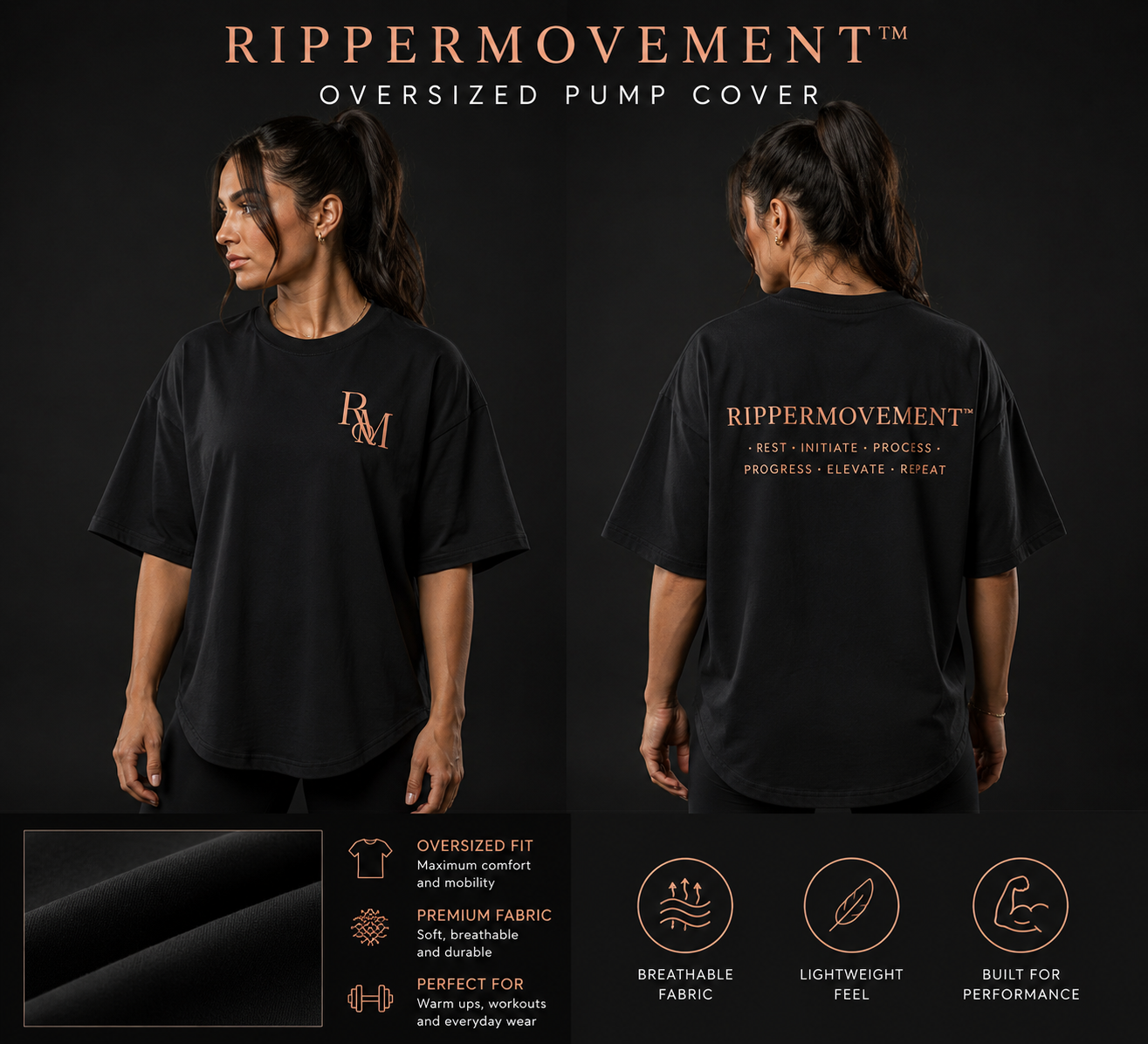 RIPPERMOVEMENT™ Oversized Pump Cover