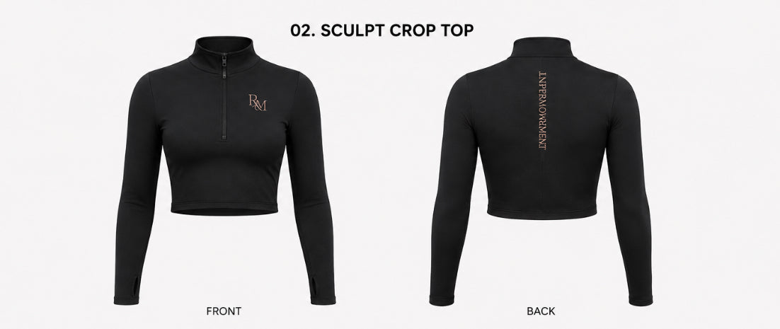 RIPPERMOVEMENT™ Sculpt Crop Top