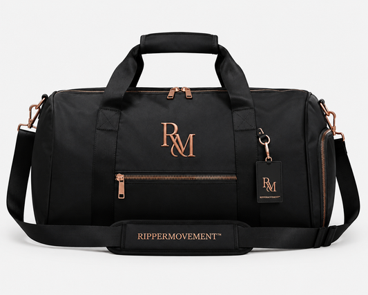 RIPPERMOVEMENT™ Luxury Gym Bag. Designed for Strength. Made for Her.
