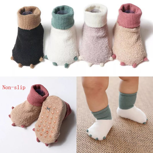 Newborn socks casual warm baby foot sock winter