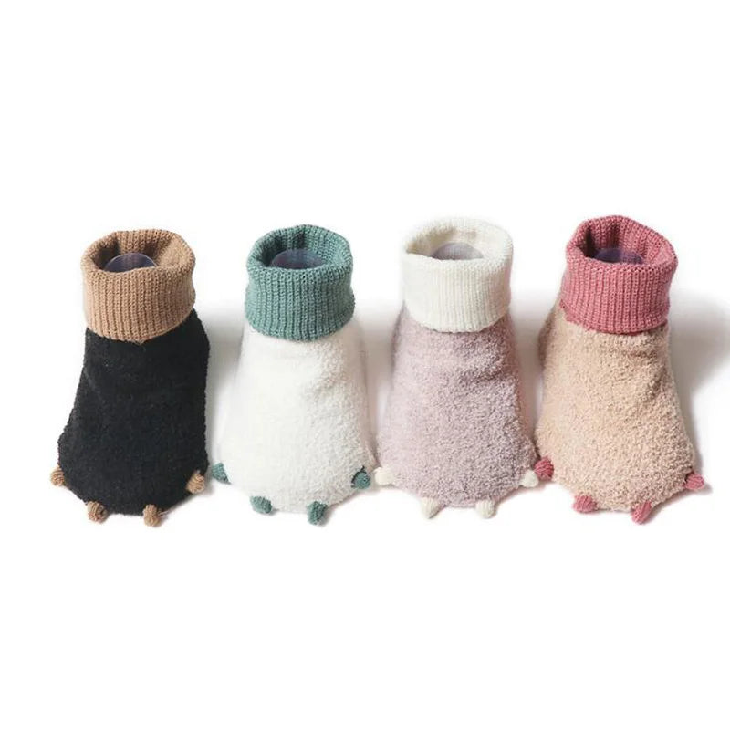 Newborn socks casual warm baby foot sock winter