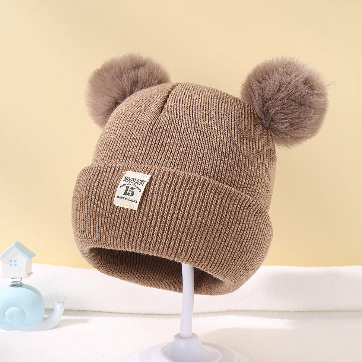 Kids Boys Girls/Children Warm Beanie Cap 0-3Y