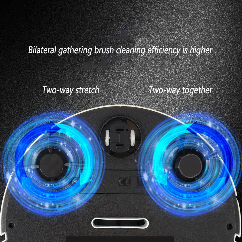 Automatic Robot Vacuum Cleaner Smart Sweeping Dry Wet Cleaning Machine