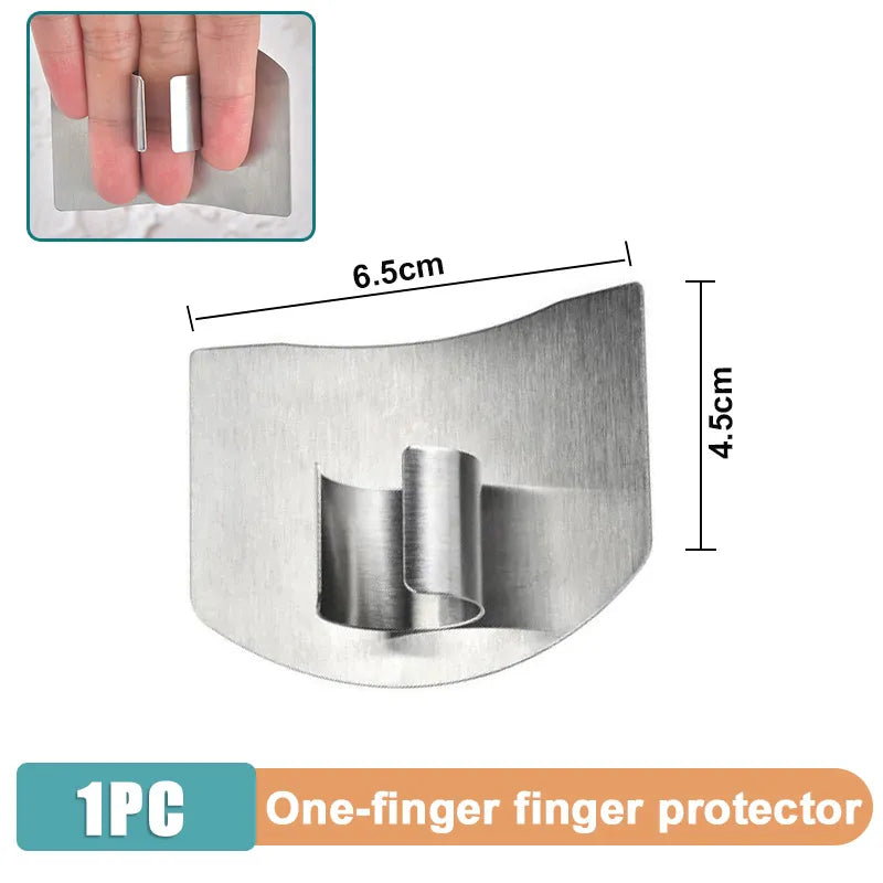 Stainless Steel Cut vegetables Hand Finger Protector Knife Cut Slice Safe  Guard Shredded Finger Guard Kitchen Tools - AliExpress