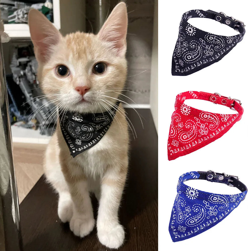 Bandana Cat Collar Puppy Dog Cat