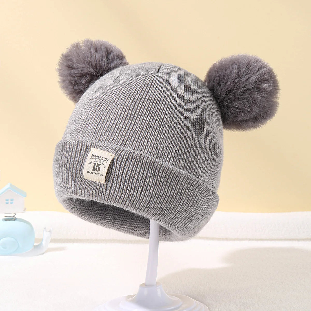 Kids Boys Girls/Children Warm Beanie Cap 0-3Y