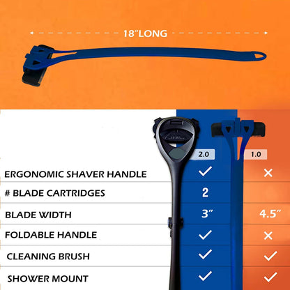 Back Shaver Men Hair Removal and Body Shaver