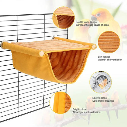 Pet Hanging Hammock Warm Nest Bed Removable Washable