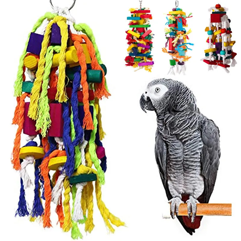 Parrot Chewing Toys Keep Them Happy