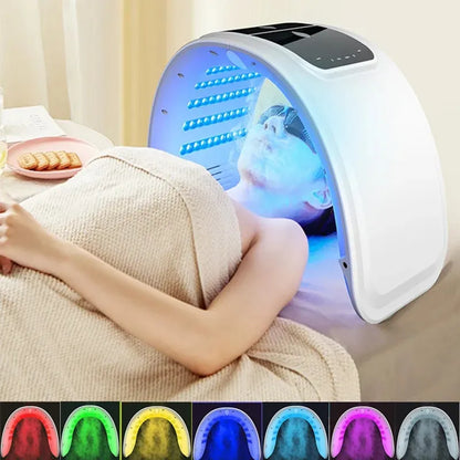 LED Face Mask Equipment 7 In 1 Color Face SPA Facial Device Skin Rejuvenation Light Facial Body Beauty Machine For Skin Care