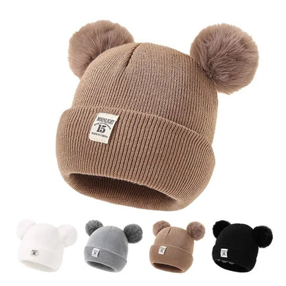 Kids Boys Girls/Children Warm Beanie Cap 0-3Y