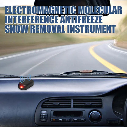 De-icer Car Instrument Electromagnetic Solar Anti-theft Light