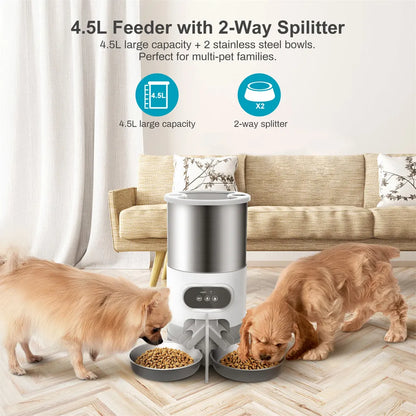 Tuya Smart APP Pet Feeder Cat And Dog Food